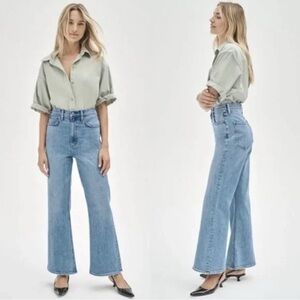 Aritzia Denim Forum Twiggy High Rise Flare Jeans